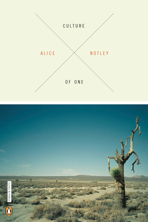 Culture of One by Alice Notley