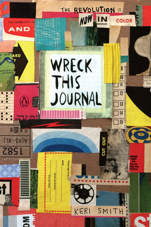 Wreck This Journal：现在是彩色书籍封面图片