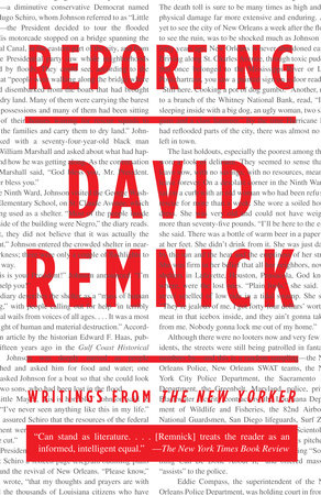 Reporting by David Remnick