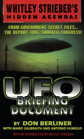 UFO Briefing Document by Don Berliner