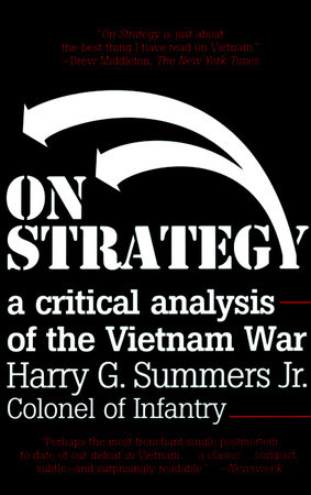 On Strategy by Harry G. Summers