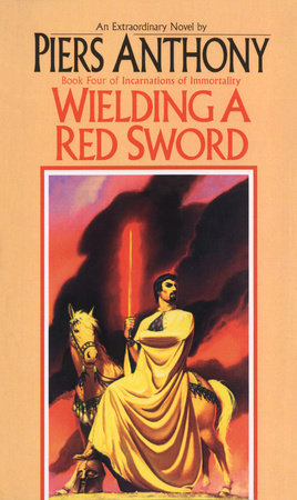 Wielding a Red Sword by Piers Anthony