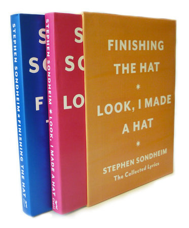 Stephen Sondheim Lyrics Books Musical Gifts