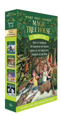 Magic Tree House Books 5-8 Boxed Set by Mary Pope Osborne