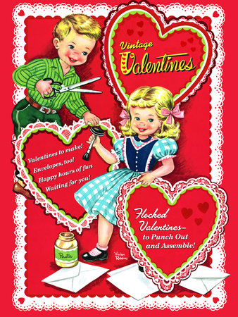 Vintage Valentines by Golden Books