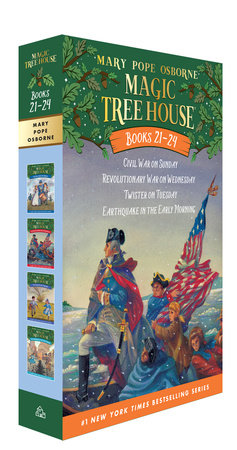 Magic Tree House Books 21-24 Boxed Set by Mary Pope Osborne