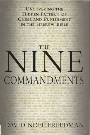 The Nine Commandments by David Noel Freedman