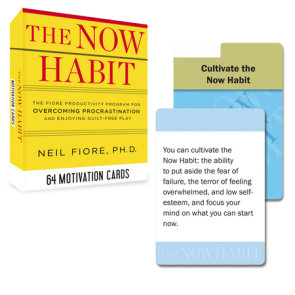 The Now Habit: 64 Motivation Cards