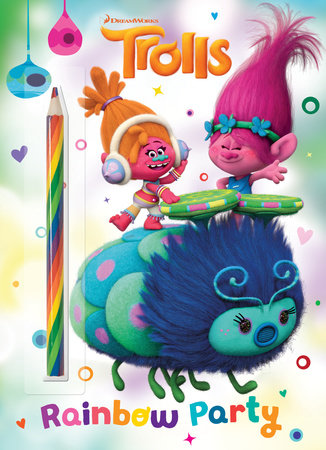 Rainbow Party! (DreamWorks Trolls) by Golden Books