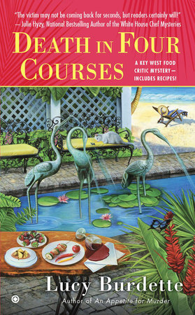 Death in Four Courses by Lucy Burdette