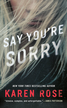 Say You're Sorry Book Cover Picture