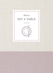 How to Set a Table