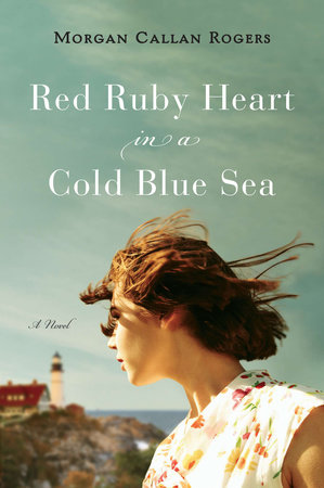 Red Ruby Heart in a Cold Blue Sea by Morgan Callan Rogers