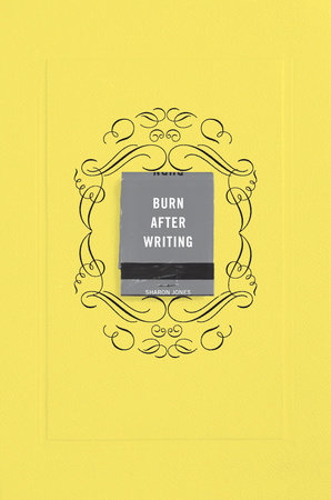 Burn After Writing (Snowy Forest) by Sharon Jones