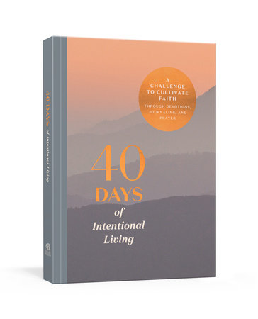 40 Days of Intentional Living 书籍封面图片