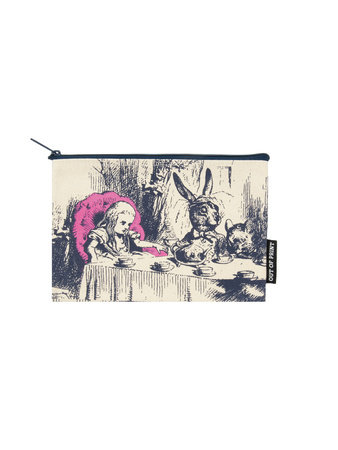 Alice in Wonderland Pouch by Out of Print