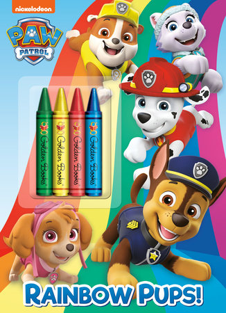 Rainbow Pups! (PAW Patrol) by Golden Books