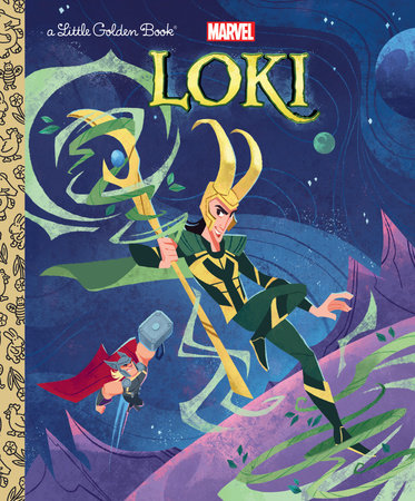 Loki Little Golden Book (Marvel) by Arie Kaplan