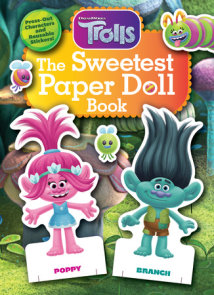 The Sweetest Paper Doll Book (DreamWorks Trolls)