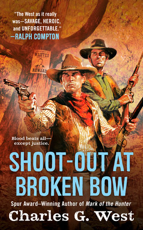 Shoot-out at Broken Bow by Charles G. West