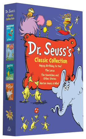 Dr. Seuss's Classic 4-Book Boxed Set Collection by Dr. Seuss