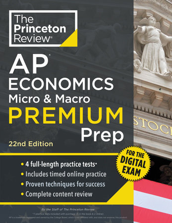 Princeton Review AP Economics Micro & Macro Premium Prep, 22nd Edition by The Princeton Review