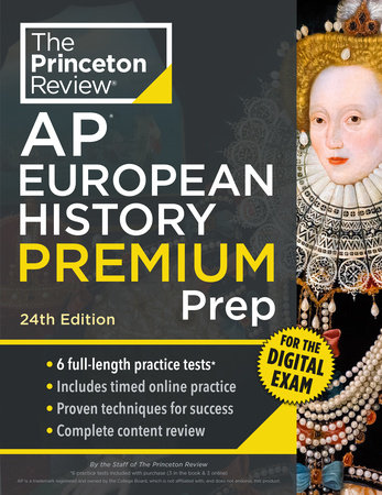 Princeton Review AP European History Premium Prep, 24th Edition by The Princeton Review