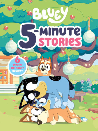 Bluey 5-Minute Stories Book Cover Picture