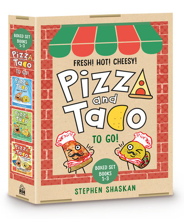 Pizza and Taco Graphic Novel Series 7 Books Set (Book #1