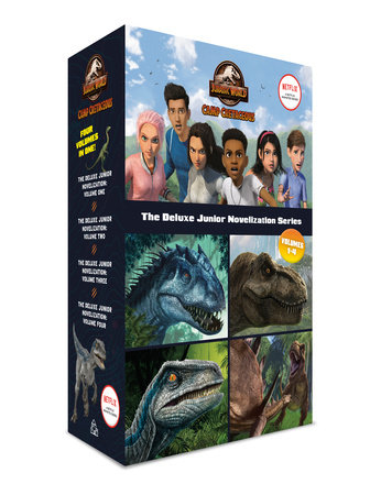 Camp Cretaceous: The Deluxe Junior Novelization Boxed Set (Jurassic World: Camp Cretaceous) by Steve Behling