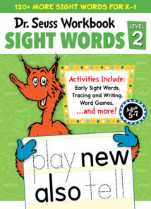 Dr. Seuss Sight Words Level 2 Workbook