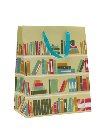 Bookshelf Gift Bag (Large) by Out of Print