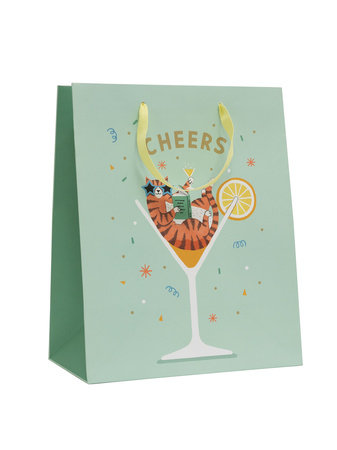Cheers Gift Bag (Large) by Out of Print