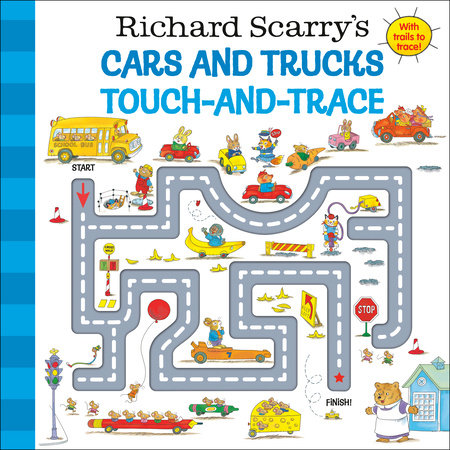 Richard Scarry's Cars and Trucks Touch-and-Trace by Richard Scarry