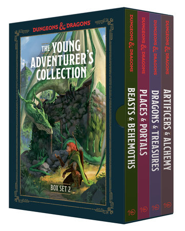 The Young Adventurer's Collection Box Set 2 (Dungeons & Dragons 4-Book Boxed Set) by Jim Zub, Stacy King, Andrew Wheeler and Official Dungeons & Dragons Licensed