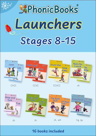 Phonic Books Dandelion Launchers Stages 8-15 Junk (Words with Four Sounds CVCC) by Phonic Books