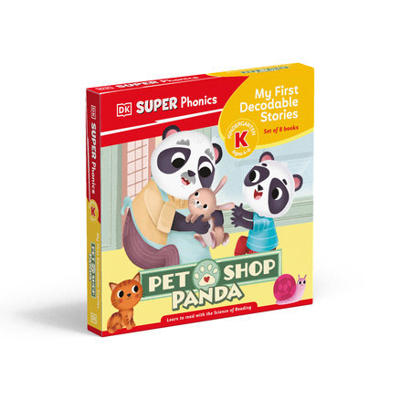 DK Super Phonics My First Decodable Stories Pet Shop Panda by DK and Phonic Books