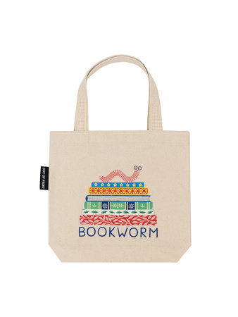 Bookworm Mini Tote Bag by Out of Print