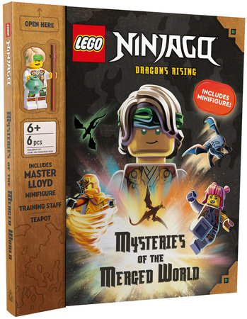 Mysteries of the Merged World (LEGO Ninjago: Dragons Rising Book and Mini-figure) by Random House