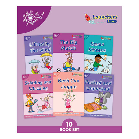 Phonic Books Dandelion Launchers Extras Stages 16-20 by Phonic Books