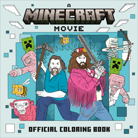 Minecraft Movie Coloring Book by Mojang AB