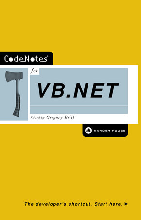 CodeNotes for VB.NET by Gregory Brill