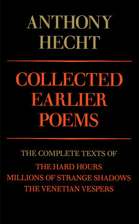 Collected Earlier Poems