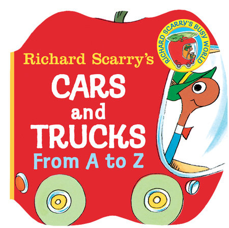 Richard Scarry's 英語の絵本　6冊 Richard Scarry's Little Treasury of Things that Go: 6 Vol