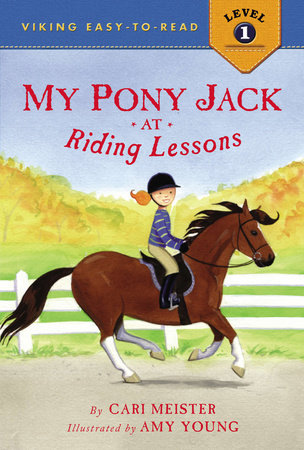 My Pony Jack at Riding Lessons by Cari Meister