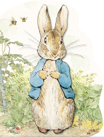 Peter Rabbit Large Shaped Board Book by Beatrix Potter