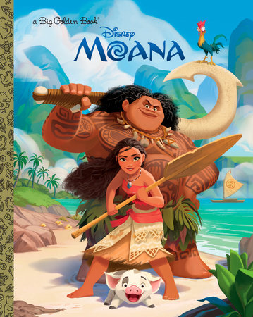 Moana Big Golden Book (Disney Moana) by RH Disney