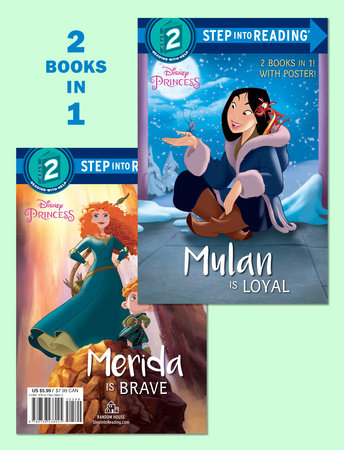Mulan Is Loyal/Merida Is Brave (Disney Princess) by RH Disney