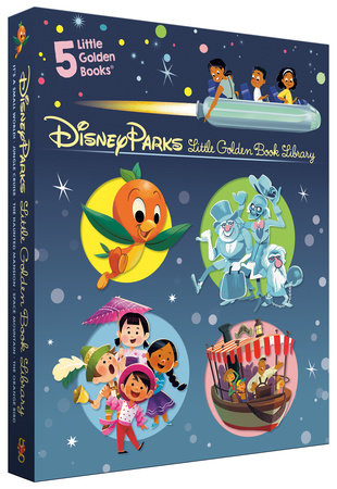 Disney Parks Little Golden Book Library (Disney Classic) by Various