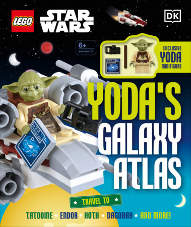LEGO Star Wars Yoda's Galaxy Atlas  (Library Edition) by Simon Hugo